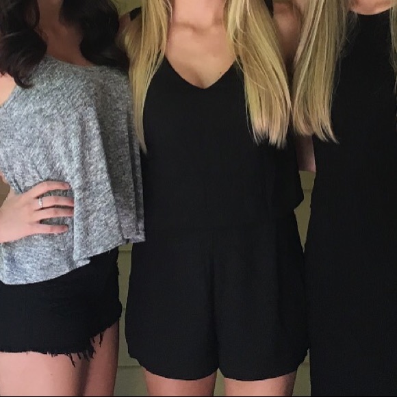 Black romper - Picture 1 of 3